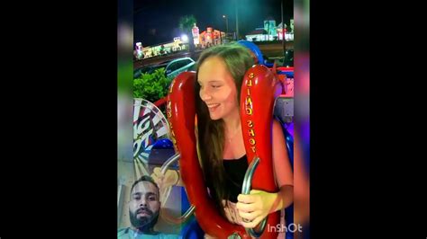 boobs fall out on sling shot|SlingShot Ride